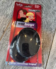 Sprigs Earbags Bandless Ear Warmers Adult Medium Thinsulate NWT Gray Fleece