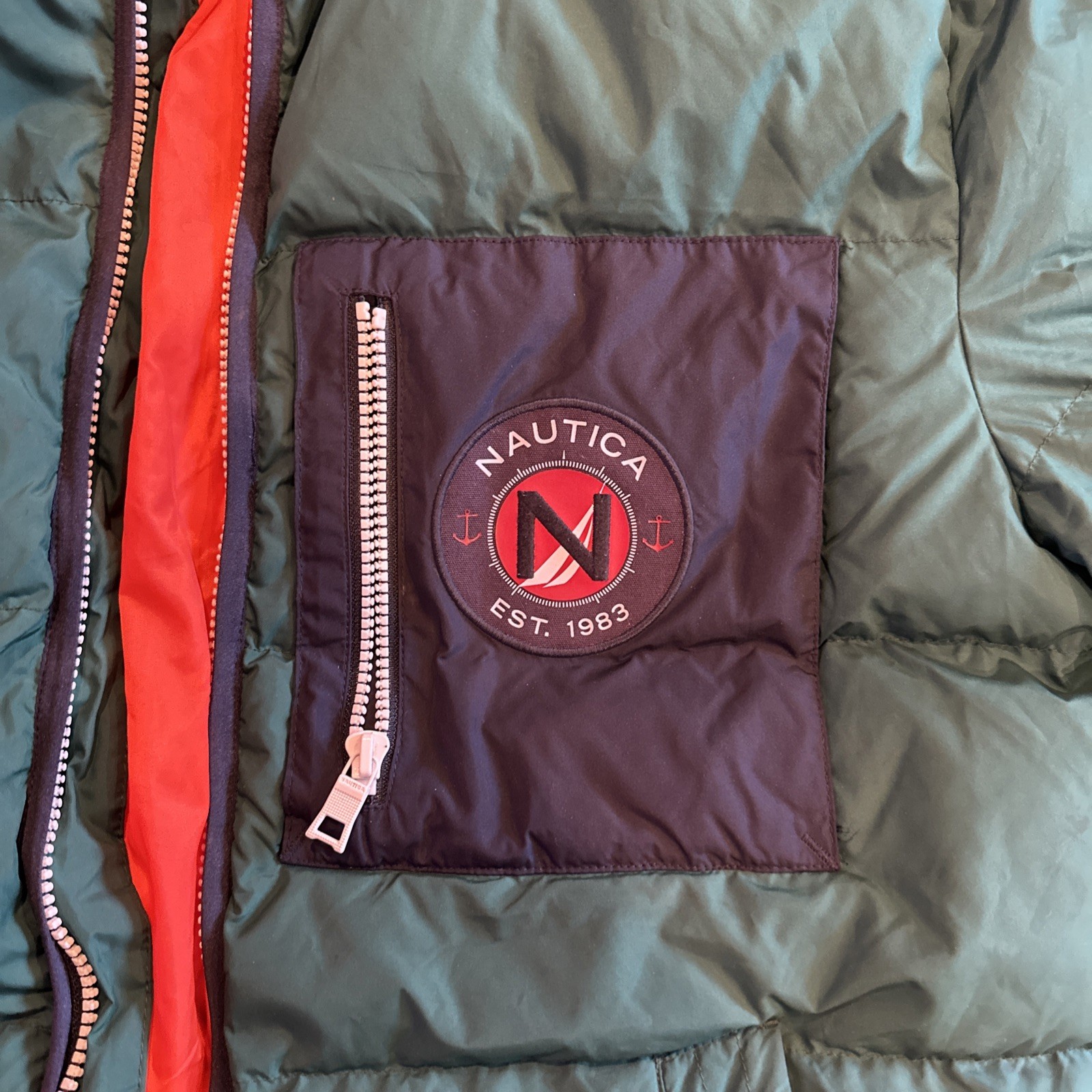 nautica jacket men brand new Puffer Jacket Men's Medium image 2