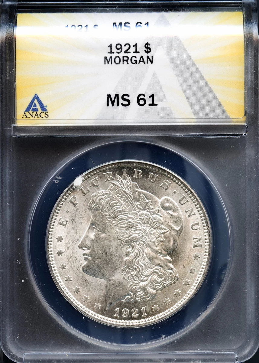 MS 61 Graded 1921 Year Morgan US Dollars (1878-1921) for sale | eBay MS 61 Graded 1921 Year Morgan US Dollars (1878-1921) for sale | eBay