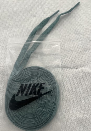 Nike grüne flache Schnürsenkel Schuh 72" - Bild 1 von 2