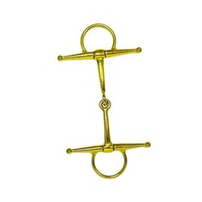 Mors en forme de H à rouleaux en cuivre, accessoires d'équitation