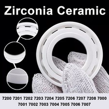 Zirconia Ceramic Angular Contact Bearing ZrO2 Ball Bearings Various Sizes