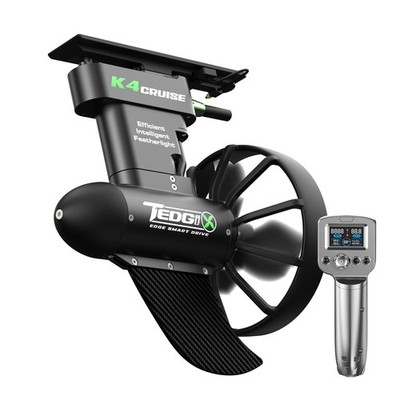 K4C Paddle Board Motor, Electric Fin & Steerable Kayak Motor（No Battery)
