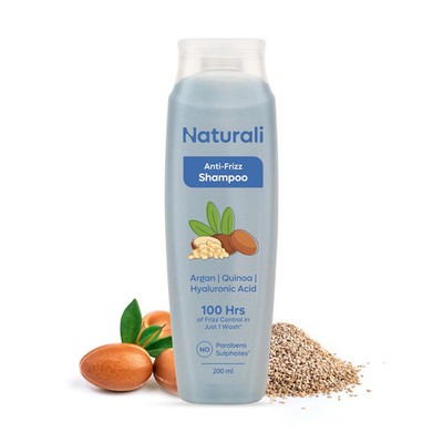 Naturali Moisture Filling Shampoo, With Hyaluronic Acid, Argan Oil & Quinoa,
