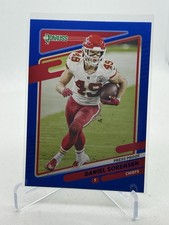 2021 Donruss Daniel Sorensen Press Proof Blue Chiefs BYU Football