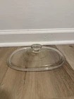 Pyrex Glass Oval Replacement Lid F12C for Corning French White 1.5 Qt Casserole