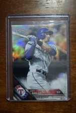 2016 Topps Chrome - Joey Gallo #36 Refractor