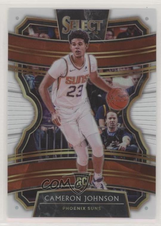 2019 Panini Select Concourse White Prizm 76/149 Cameron Johnson #8 Rookie RC x3x