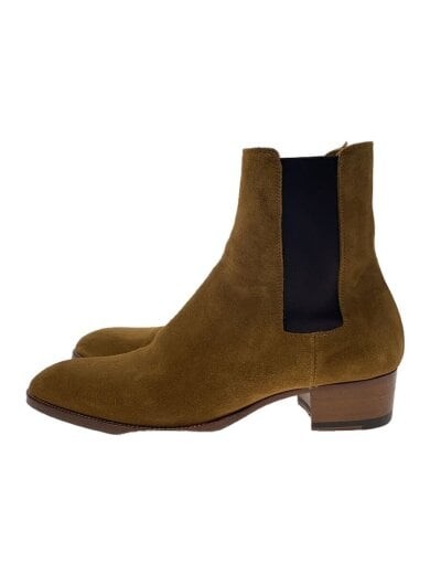 Stivali SAINT LAURENT Wyatt Chelsea 41 CML camoscio 443213 BT300 9848