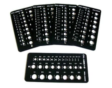 5 CALHAWK DRILL BIT GAUGE GUAGES BIT SIZER INDEX