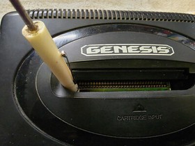 Sega CD Model 2 Console w/Genesis 2 Console w/Sewar Shark-CIB PLUS!! TESTED!