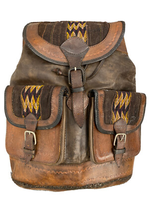 ZAINO BORSA DONNA TOLFA CUOIO VINTAGE WOMAN LEATHER BAG JHF3227