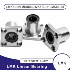 Square Flange Linear Motion Bearings LMK 6UU/8/10/12/13/16/20/25/30/35/40/60UU