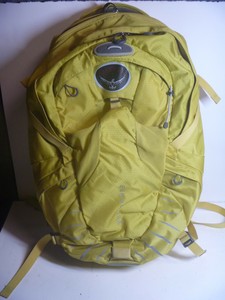 osprey yellow backpack
