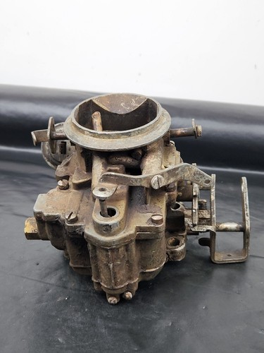 Stromberg WW 2-Barrel Carburetor Carb FOR PARTS OR REPAIR EVERYTHING MOVES - Picture 4 of 10