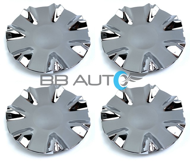 18 inch Wheel Hub Center Cap Set CHROME New fits 20092014 HYUNDAI