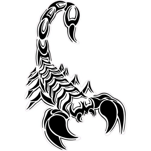 Scorpion autocollant sticker adhésif logo 2 - Bild 1 von 15