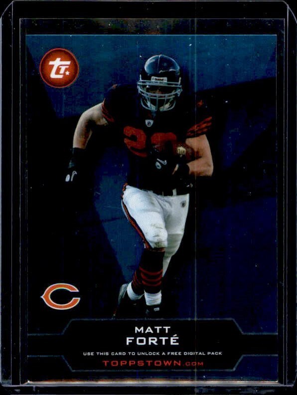 2011 Topps - Toppstown Redemption Code Cards Matt Forte #TT-47