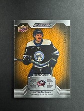 Hunter McKown 2023-24 Upper Deck Engrained Rookie /399 #120 Blue Jackets