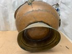 Fleur De Lis VTG Copper Ash Coal Scuttle Bucket Brass Motif Lion’s Head Planter — photo 8