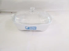 Vintage Corning Ware  9-3/4" Amana Radarange Browning Skillet w/Lid