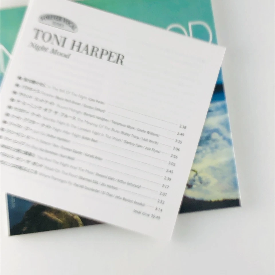 Toni Harper - Night Mood  [JAPAN.MINI-LP CD] OBI  LIMITED  RCA BMG - Image 3 of 4
