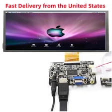 CPT 1280x480 10.3" stretched bar type lcd monitor display panel +HD-MI VGA Board