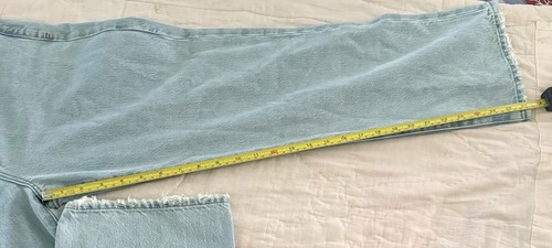 FRAME Denim Le Jane Crop Jeans hellblau Größe 27 distressed ausgefranster Saum - Bild 11 von 19