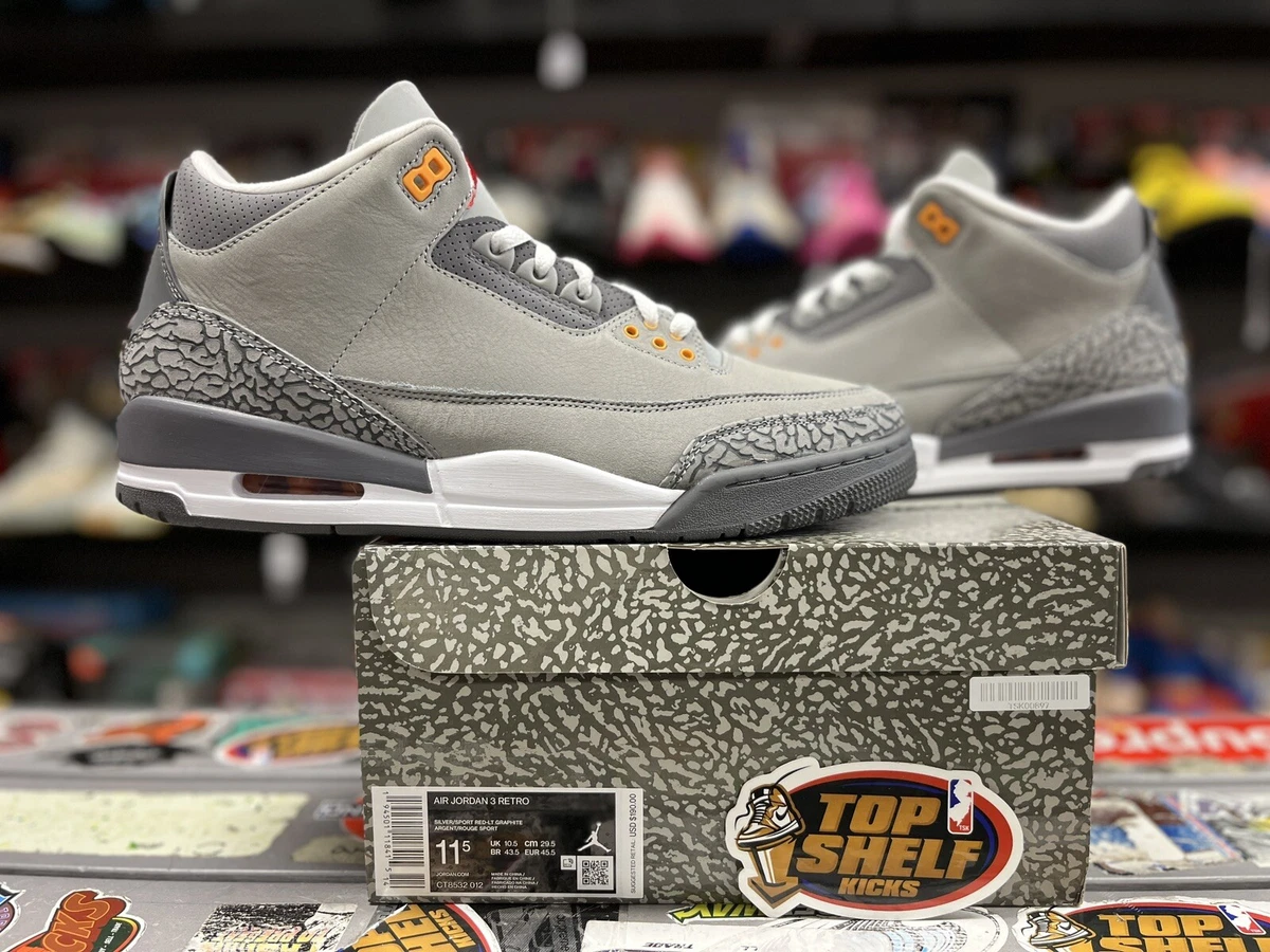 jordan 3 grey