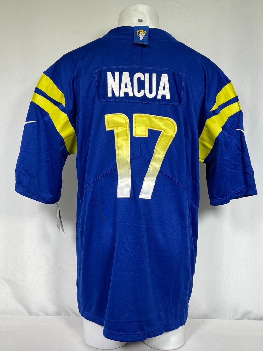 Puka Nacua #17 Los Angeles Rams NFL Nike Royal Limited Jersey