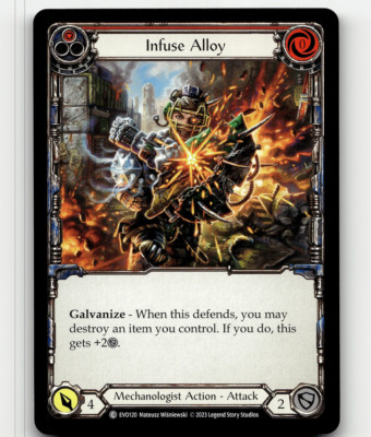 Flesh And Blood Infuse Alloy (Red) - Bright Lights - Common