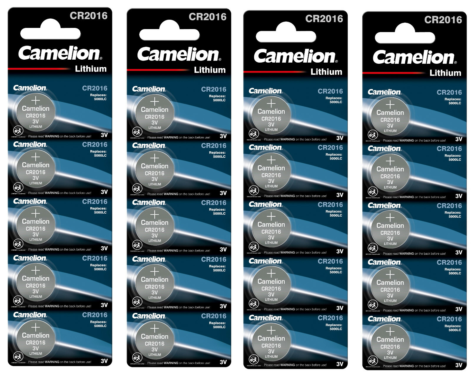 Thumbnail - 20 Stück Camelion Cr2016 Knopfzellen Uhrenbatterien Knopf Zellen