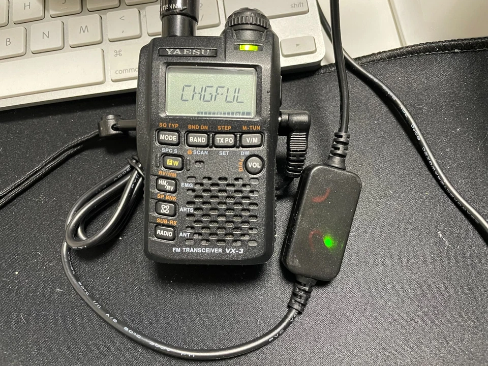 YAESU USB Akku Ladekabel für Vx-1R Vx-2R Vx-3R (neue Version Platine) - Bild 2 von 4