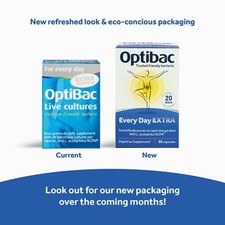 Optibac Probiotics For Every Day Extra Strength - 30 and 90 Capsules
