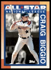 Craig Biggio 1990-91 Topps #404 Houston Astros