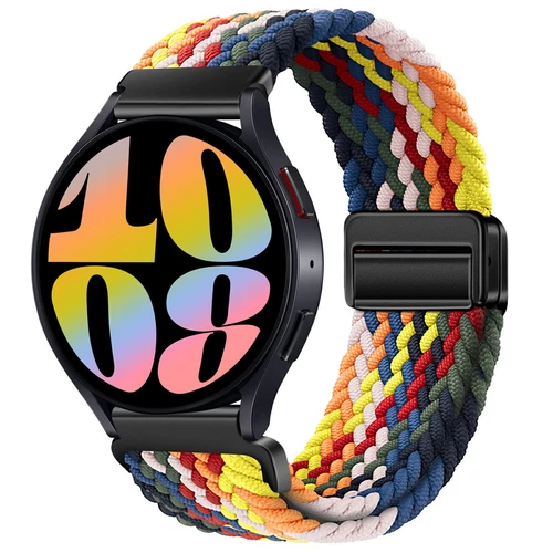 Correa de reloj de pulsera magnética de nailon trenzado de 18 mm 20 mm 22 mm correa de liberación rápida - Imagen 52 de 169