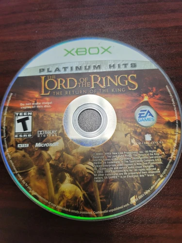 Lord of the Rings: The Return of the King (Xbox) NO TRACKING - DISC ONLY B1458