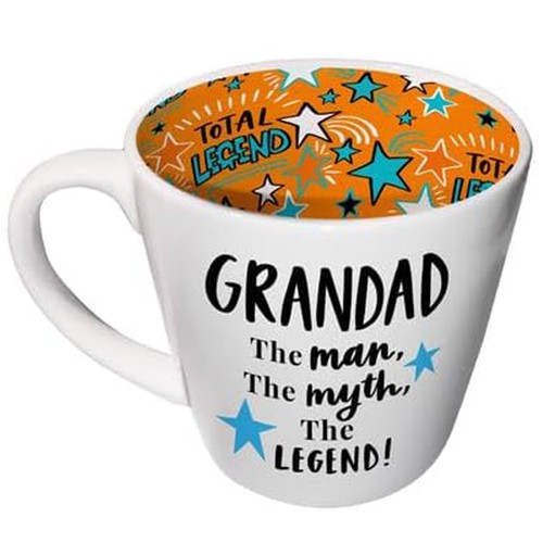 Inside Out Ceramic Mug with Gift Box Full Colour Pattern Inside - Choose Design - Picture 41 of 44