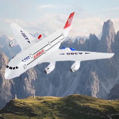 Haofy RC Segelflugzeug 2.4GHz - Ferngesteuertes Flugzeug Mit LED Licht