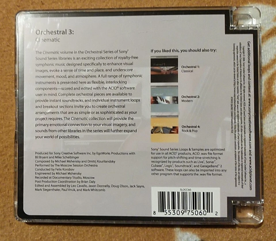 Sony Sound Series Orchestral 3 Cinematic - Bild 3 von 3