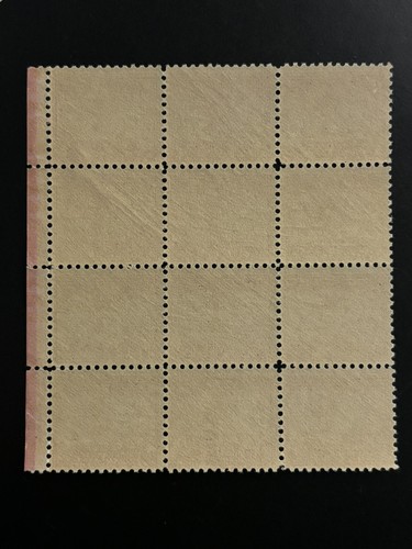 12 US Stamps #716 Olympic Winter Games 2c Block of 12 1932 MNH - OG SEE IMAGES! - Picture 4 of 5