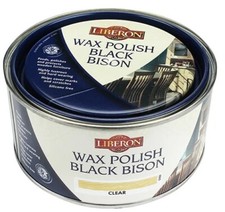 Liberon Black Bison Furniture Wax Polish Paste - All Sizes All Colours