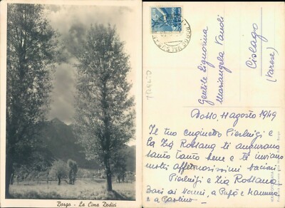 Trento Borgo La Cima Dodici In Einem Bild Aus Den 50er Jahren-N.60455