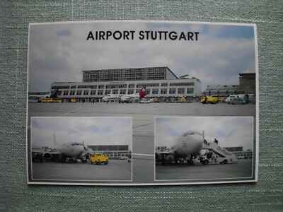 Airport Stuttgart * STR * Postkarte * Flugzeuge