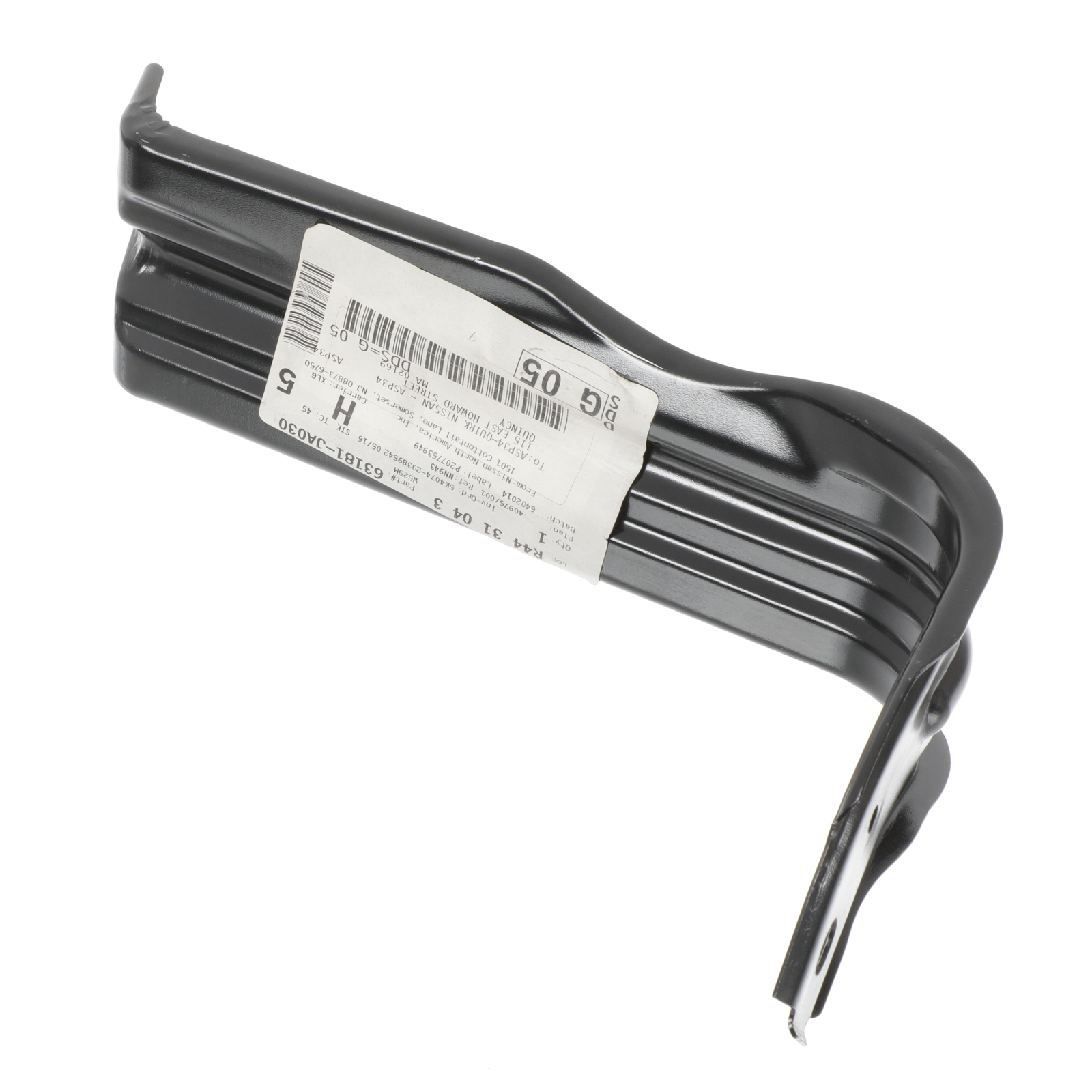 Soporte de guardabarros delantero izquierdo para Nissan Altima 2007-2013 (N/P 63181-JA030)