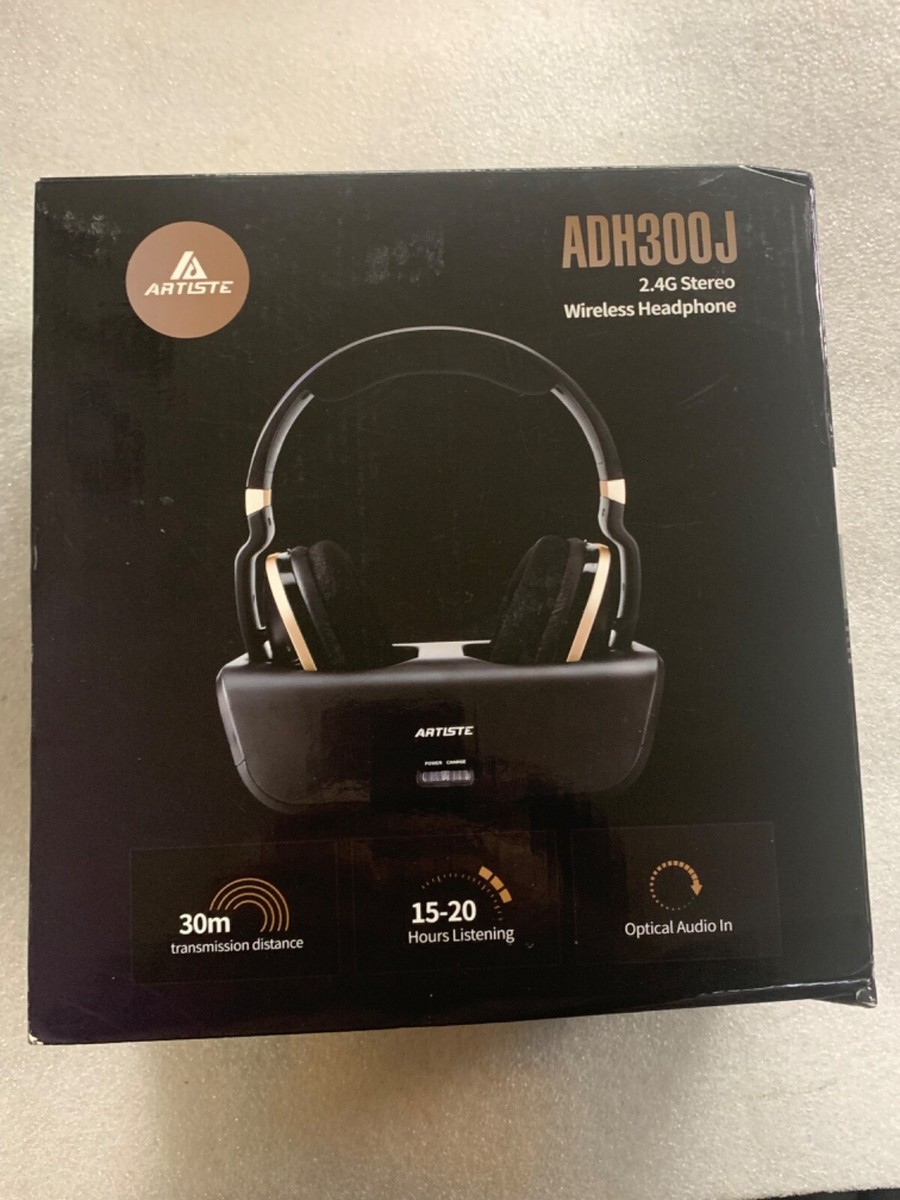 Adh300 Wireless Tv Headphones Artiste Adh300j Manual Adh300j