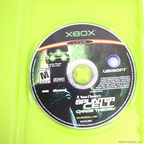 Lot of 6 Original Xbox Video Games-4 Tom Clancy Games+Star Wars Battlefront+More - Picture 7 of 24
