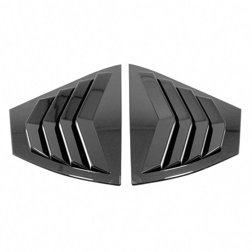 For Nissan Sentra 2020-2022 Glossy Black Side Window Louver Shutter Cover Trim - Bild 5 von 11