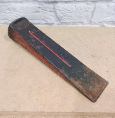 Vintage Wood Splitting Wedge/Maul Japan drop Forged Heat Treated 4.5 Pound