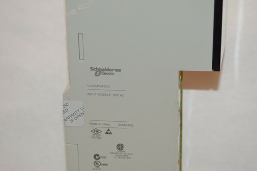 SCHNEIDER ELECTRIC 140 DAI 543 00 DAI54300 115VAC Input Module - Picture 3 of 3